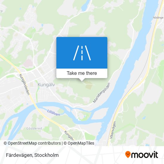 Färdevägen map