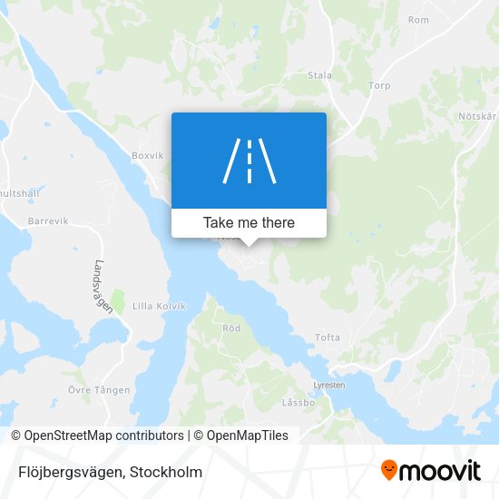 Flöjbergsvägen map