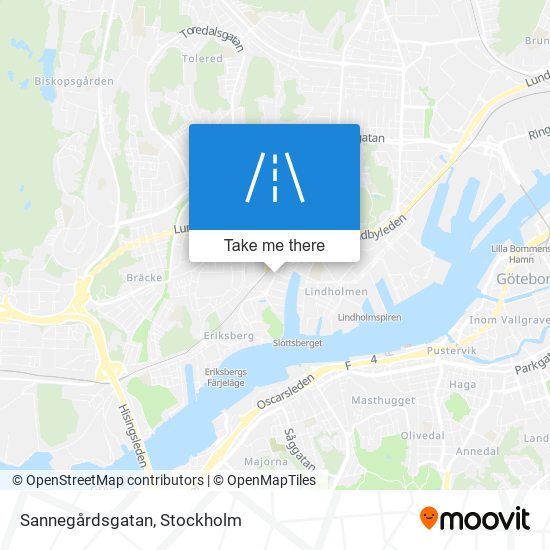 Sannegårdsgatan map