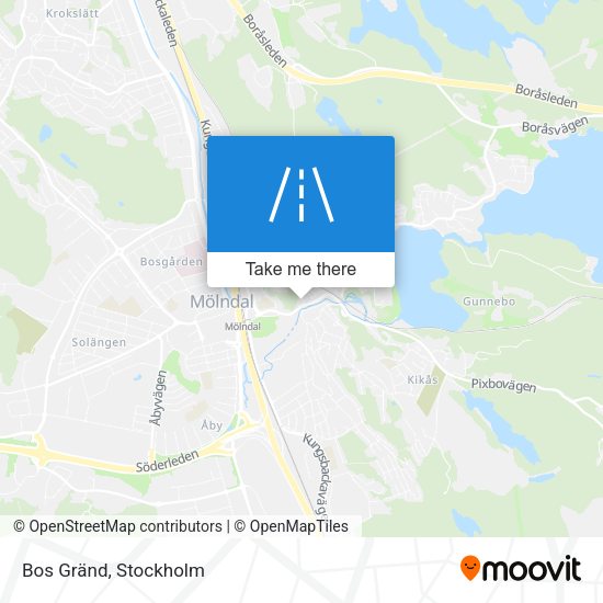 Bos Gränd map