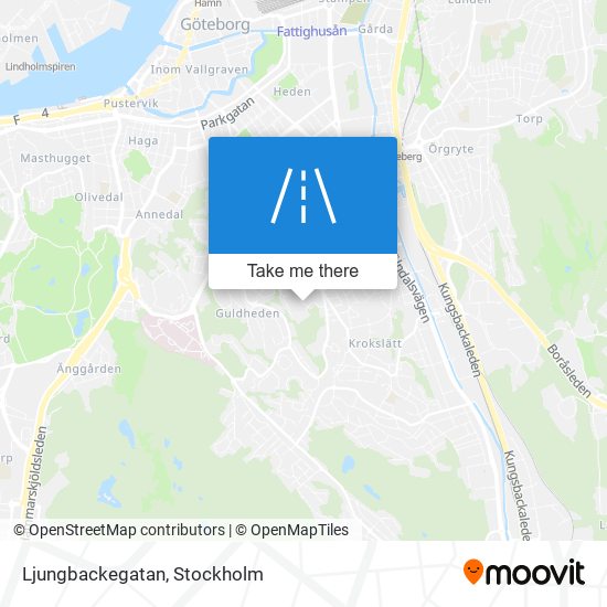 Ljungbackegatan map