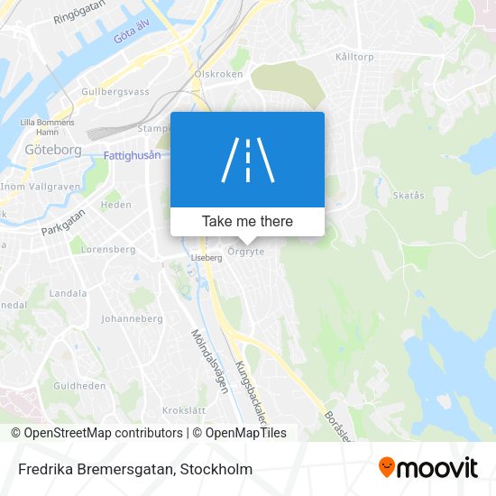 Fredrika Bremersgatan map