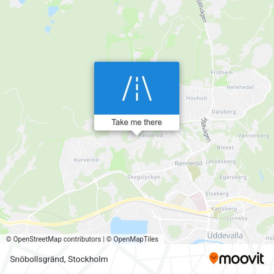 Snöbollsgränd map