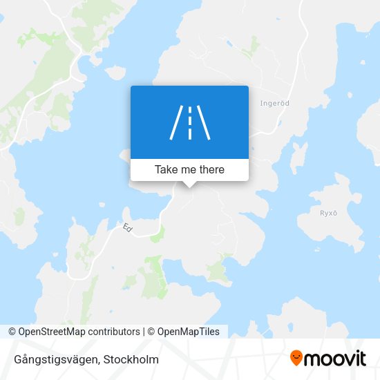 Gångstigsvägen map