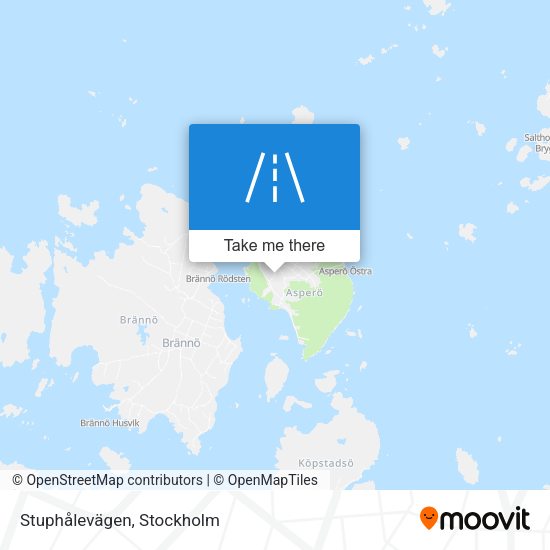 Stuphålevägen map