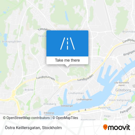 Östra Keillersgatan map