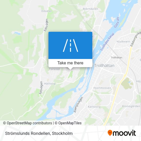 Strömslunds Rondellen map