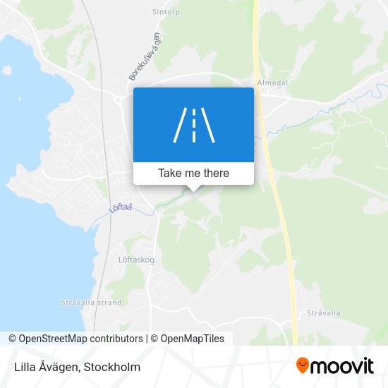 Lilla Åvägen map