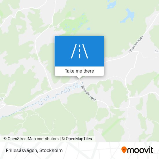 Frillesåsvägen map