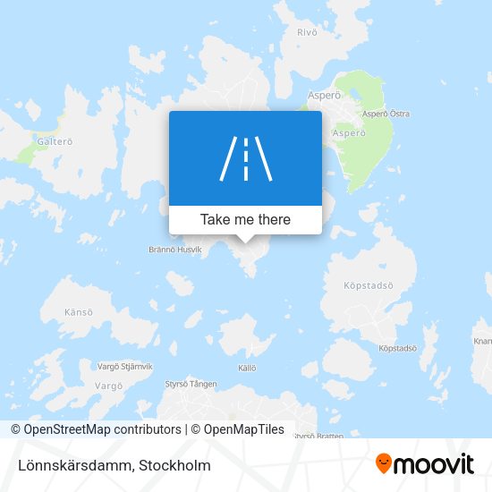 Lönnskärsdamm map