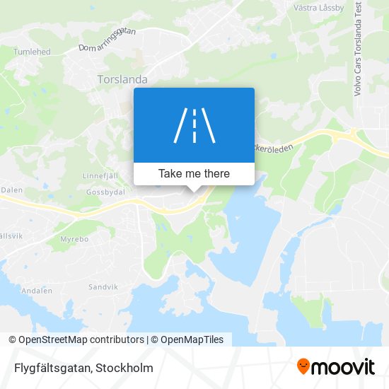 Flygfältsgatan map