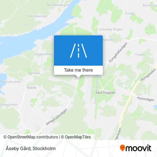 Åseby Gård map