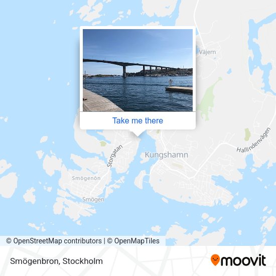 Smögenbron map