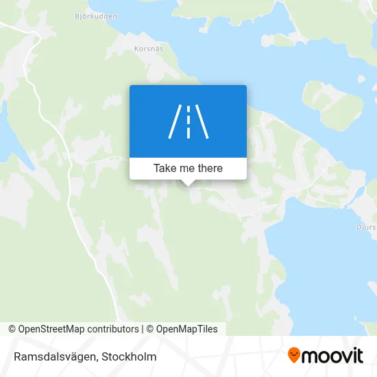 Ramsdalsvägen map