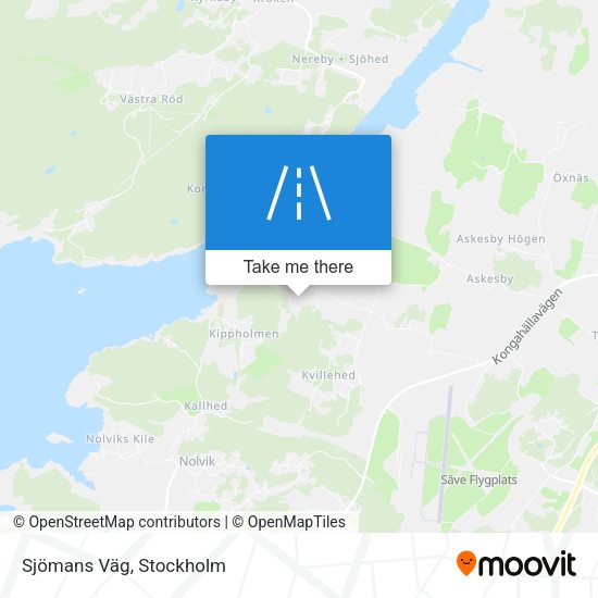Sjömans Väg map