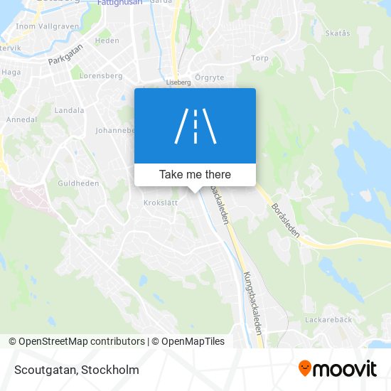 Scoutgatan map