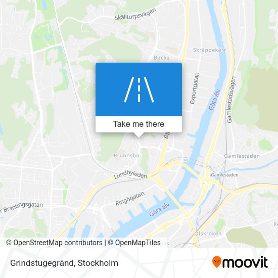Grindstugegränd map