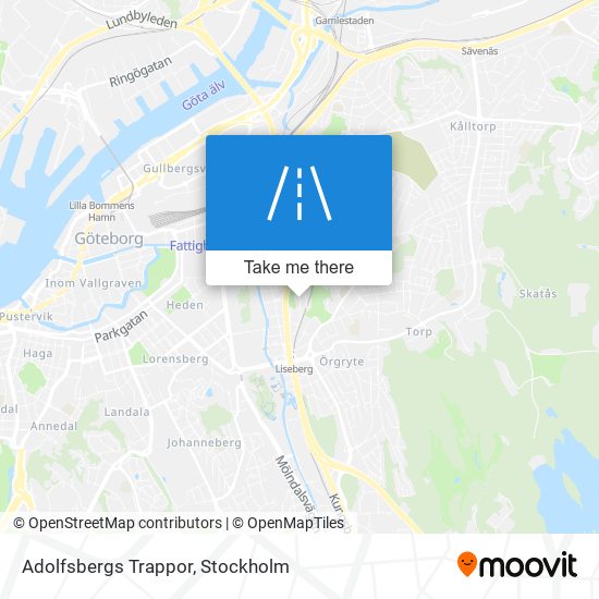 Adolfsbergs Trappor map