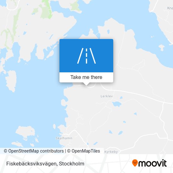 Fiskebäcksviksvägen map