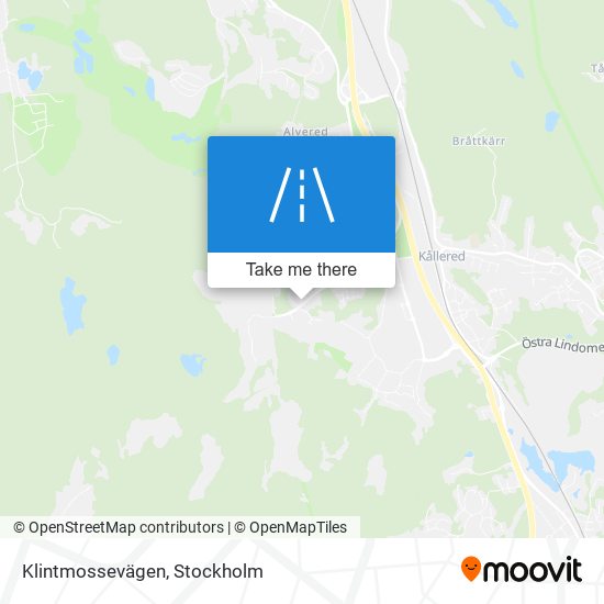 Klintmossevägen map