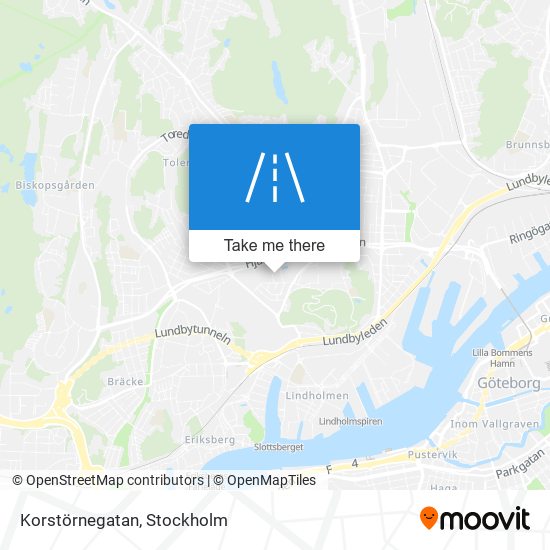 Korstörnegatan map