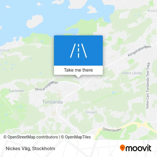 Nickes Väg map