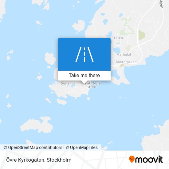 Övre Kyrkogatan map
