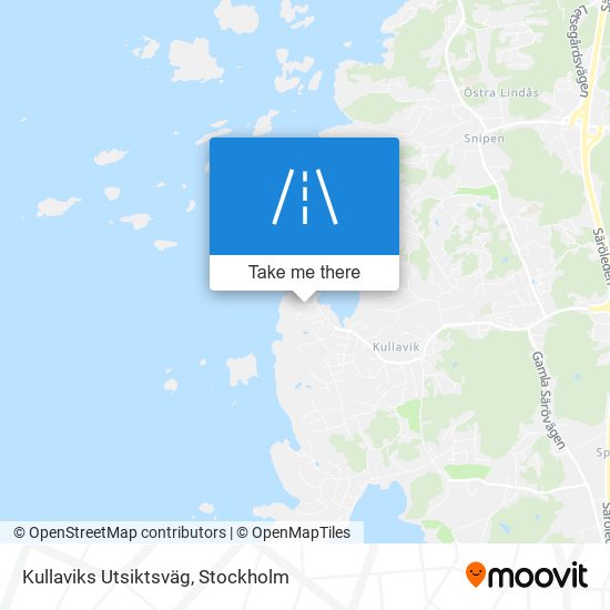 Kullaviks Utsiktsväg map