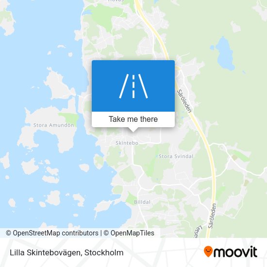Lilla Skintebovägen map