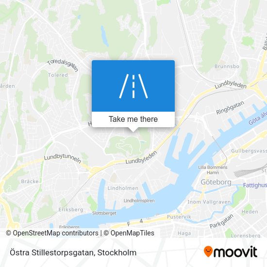 Östra Stillestorpsgatan map