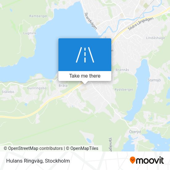 Hulans Ringväg map
