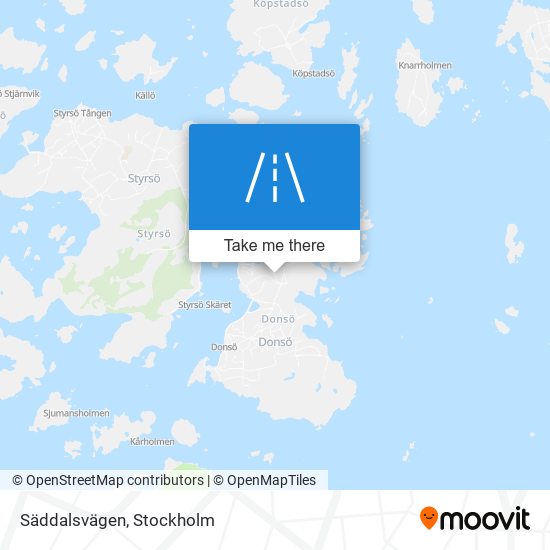 Säddalsvägen map