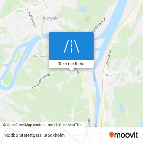 Rödbo Stafettgata map