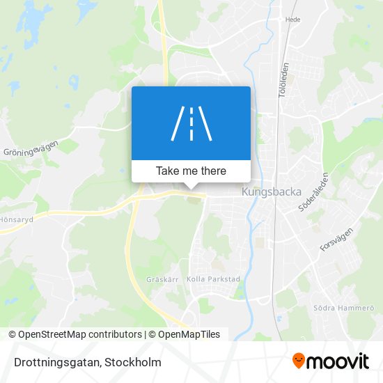 Drottningsgatan map