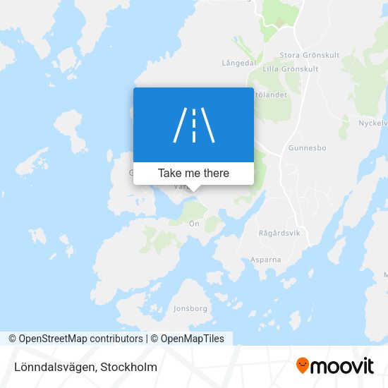 Lönndalsvägen map