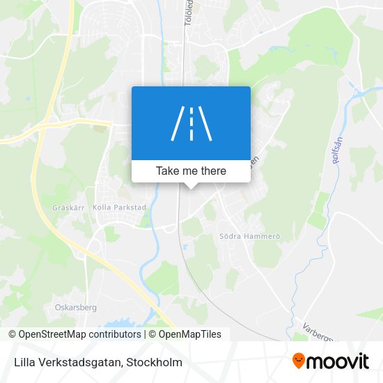 Lilla Verkstadsgatan map