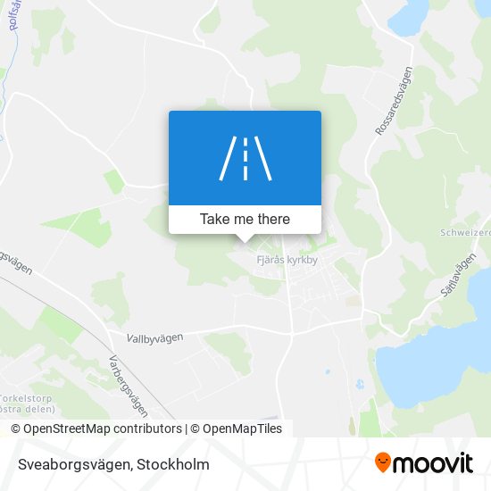 Sveaborgsvägen map