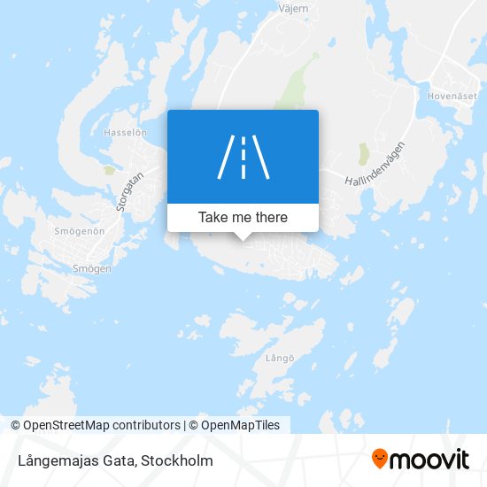 Långemajas Gata map