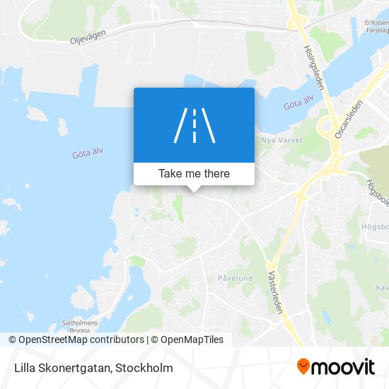 Lilla Skonertgatan map