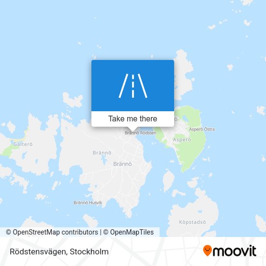 Rödstensvägen map