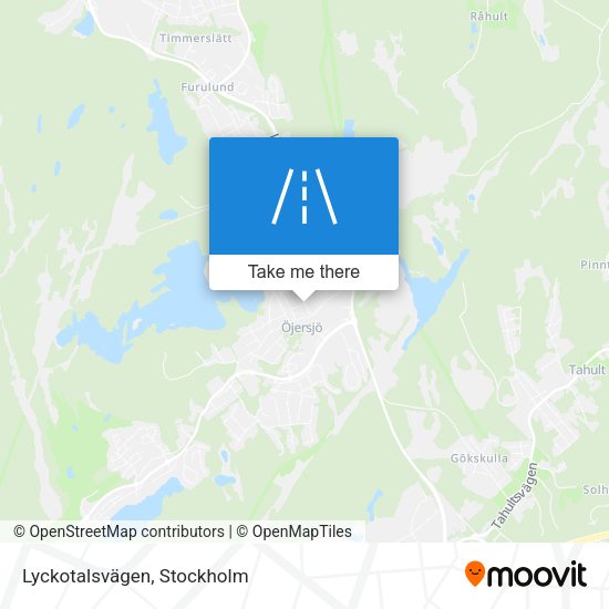 Lyckotalsvägen map