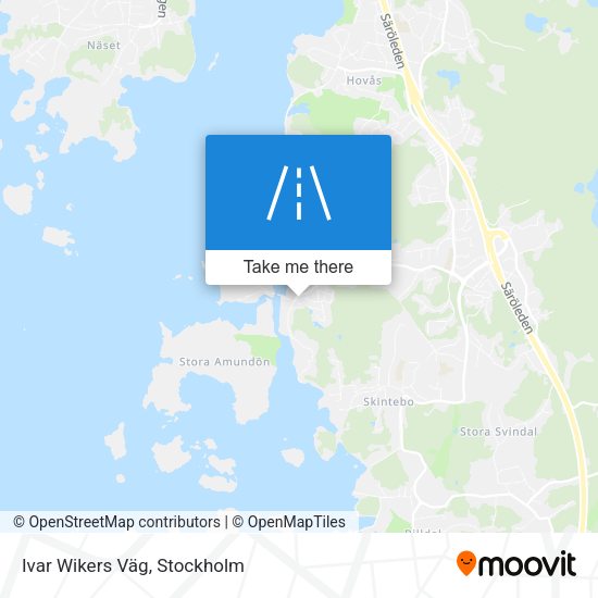 Ivar Wikers Väg map