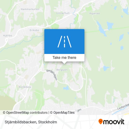 Stjärnbildsbacken map