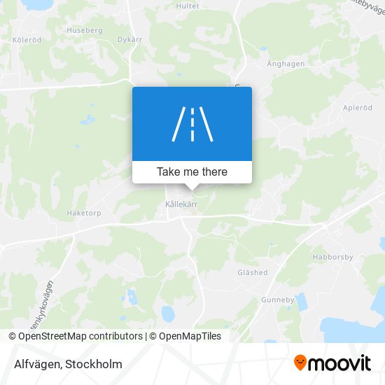 Alfvägen map