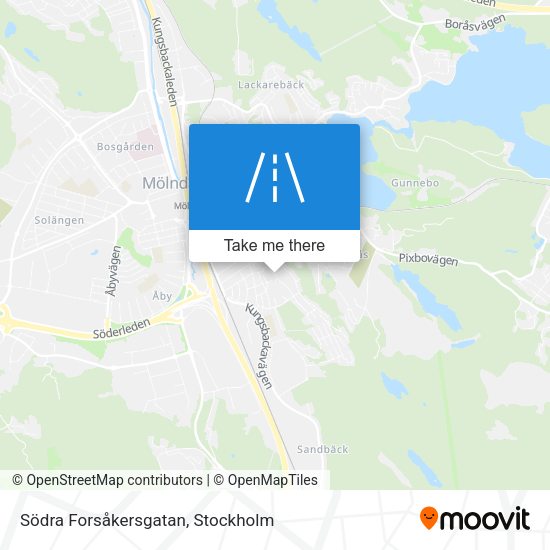 Södra Forsåkersgatan map