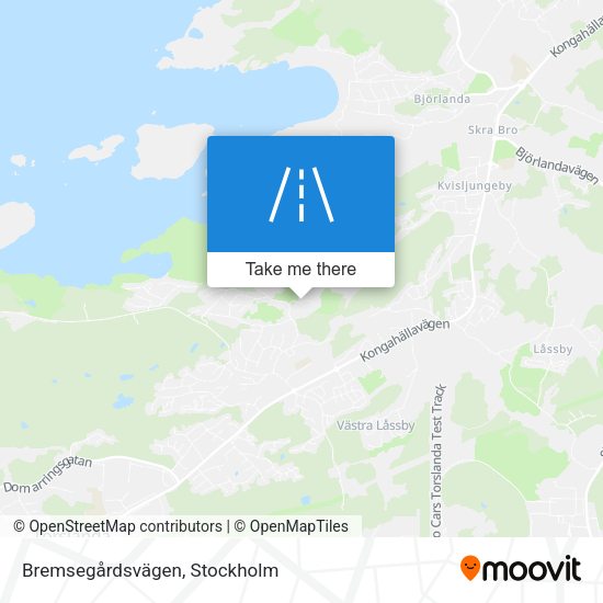 Bremsegårdsvägen map