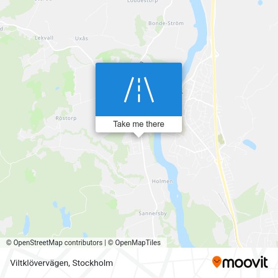 Viltklövervägen map