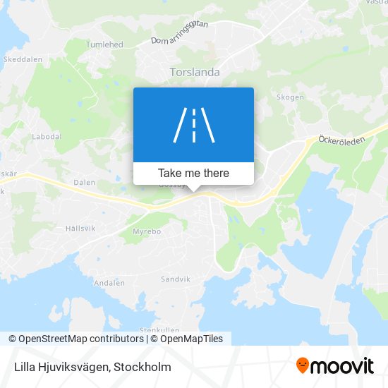 Lilla Hjuviksvägen map