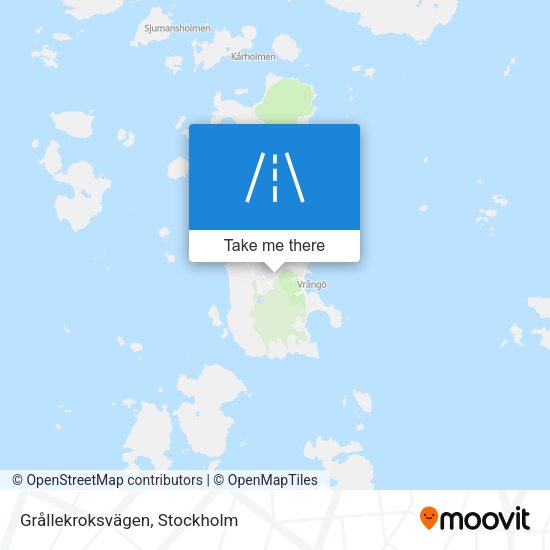 Grållekroksvägen map