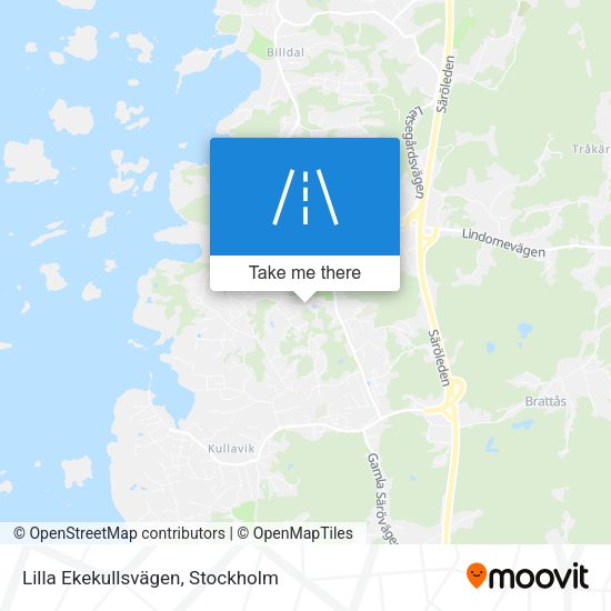 Lilla Ekekullsvägen map